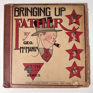 Bringing Up Father Geo McManus 4th Series Comic Book 1921 Humor Satire Antique